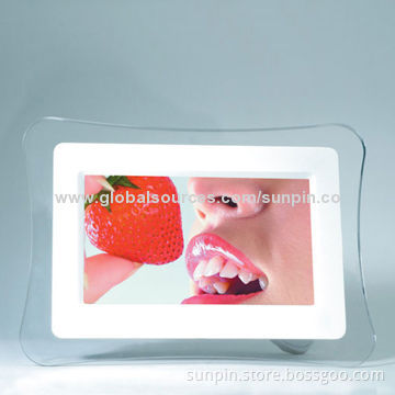 7" Multifunction Digital Photo Frame with 800*480 Resolution, Digital Panel & Built-in 16MB Memory